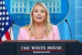 「米大統領報道官が8月末退任へ　トランプ氏「家族と時間」」の画像1