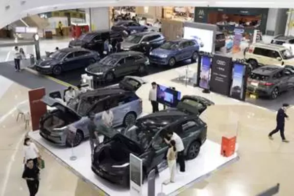 中国新車販売2割減　5月、輸出好調68％増