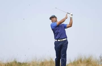 松山英樹が6打差11位に浮上　全英オープンゴルフ第3日