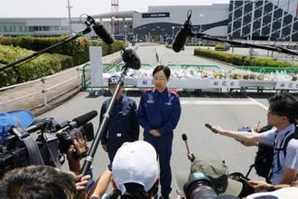 「客避難評価してもいい面ある」　イオン爆発で知事「不謹慎だが」
