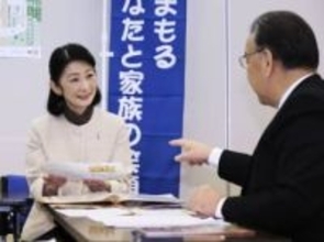 紀子さま、能登地震被災地を訪問　石川・七尾、がん検診視察