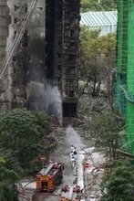 香港、火災批判で逮捕　抗議警戒、死者146人に