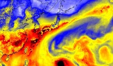 「大気の川」流量8％増　40年で、温暖化が影響か