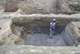 「秀吉の京都初拠点で外堀発見　妙顕寺城跡、発掘調査で」の画像1