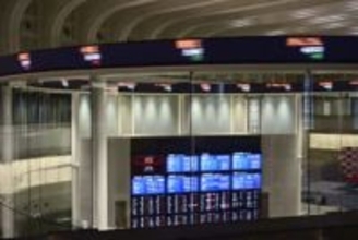 東証大幅反落、終値914円安　取引時間中最高値更新も売り拡大