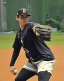 「山下舜平大、開幕投手に名乗り　オリックスの剛腕、順調に調整」の画像1
