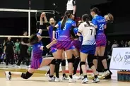 女子バレー、SAGA久光が先勝　SVリーグ決勝第1戦、大阪Mに