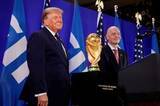 「W杯の収益「150億ドル超」　FIFA会長、想定上回る」の画像1