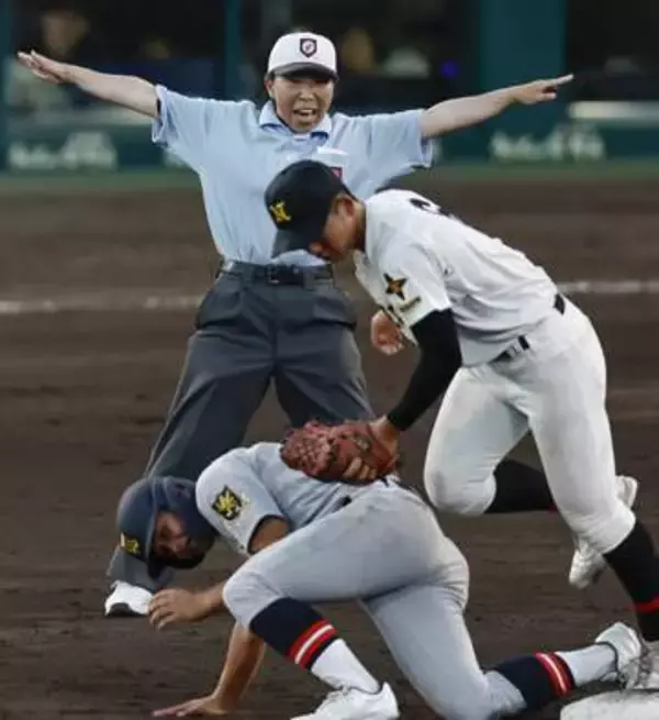 女性審判が甲子園デビュー　開幕試合、森田さん聖地に