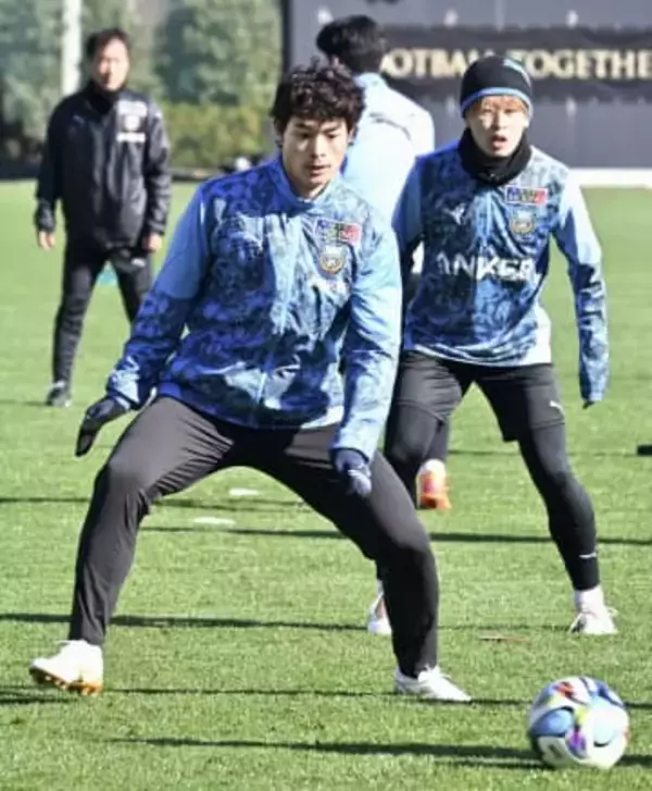 J1川崎の谷口、初練習で意欲　新加入「守備が大事なチーム」