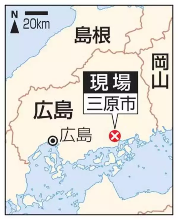東広島の放火殺人捜査で遺体発見　広島・三原、会社敷地内