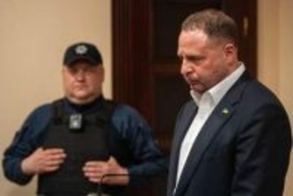 ゼレンスキー氏の元最側近を拘束　汚職対策局、マネロン関与疑い