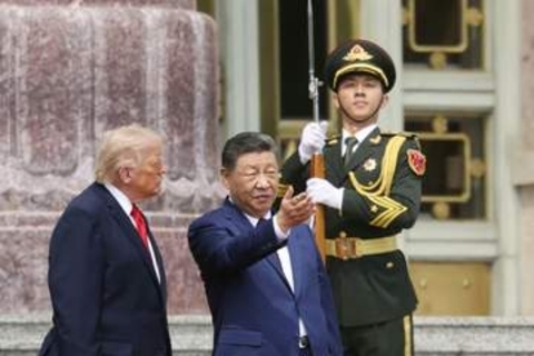 米中、ホルムズ通航料阻止で一致　首脳会談、イラン核保有反対でも