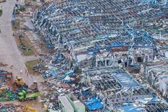 中国、竜巻で11人死亡　自然災害が多発