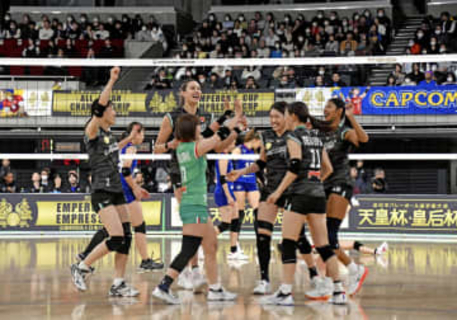 V北海道、大阪Mなど4強　バレー全日本選手権第4日