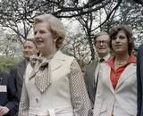 「＜あのころ＞サッチャーさん日本庭園へ　49年前の4月14日」の画像1