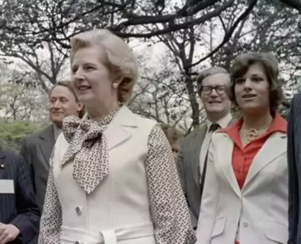 ＜あのころ＞サッチャーさん日本庭園へ　49年前の4月14日