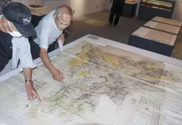 能登地震被災納屋から「七尾城跡図」新発見　明治初期、地租改正に備え作成か