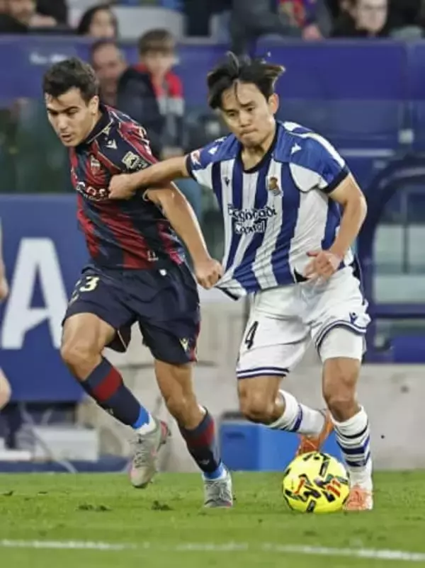 久保建英が今季2点目　サッカーのスペイン1部