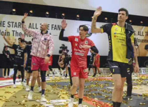 高橋藍らオールスターに大歓声　男子バレー満員「いい雰囲気」