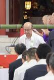 「トヨタ社長が長野で交通安全祈願　聖光寺、他の自動車大手トップも」の画像1