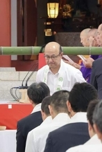 トヨタ社長が長野で交通安全祈願　聖光寺、他の自動車大手トップも