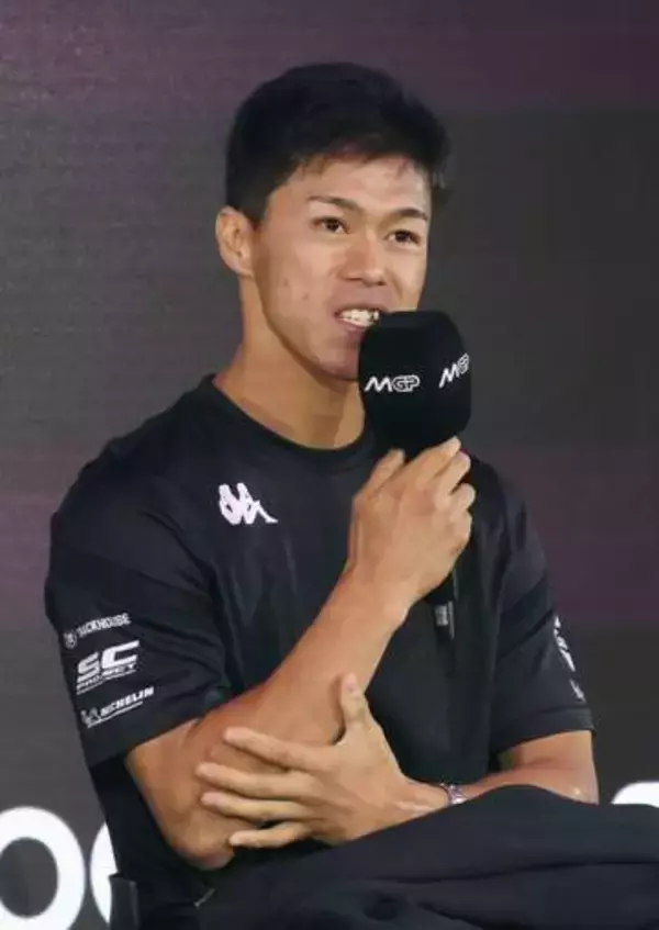 小椋藍「やることやる」　オートバイ英国GPへ意気込み