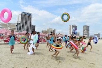 北朝鮮海岸リゾート、客で活況　国内から最大4万人も
