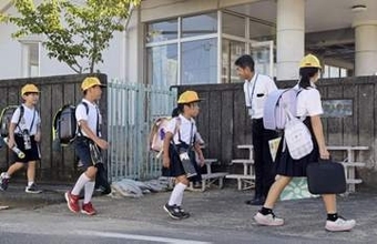 熊本地震、氷川で1週間遅れ始業　町内の小・中学校、避難所を集約