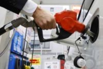 ガソリン平均価格155円50銭　3週ぶりに値下がり