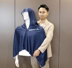 羽織ると涼しいポンチョ、スポーツの暑さに　「ザムスト　クールシェイダー」【経済トレンド／ヒットのヒント】