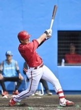 日1―7広（22日）　佐々木が4番で適時打