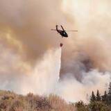 「米ネバダ州で山火事、非常事態　人為的原因か、4万人避難」の画像1