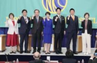 消費減税、外交で応酬　衆院選へ選挙後の枠組みも議論