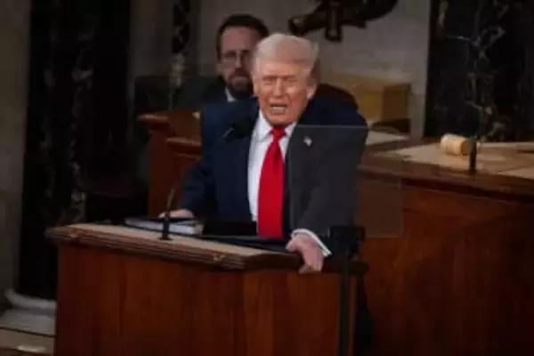 演説やじの野党議員罵倒　トランプ氏「国に害悪」