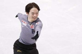 鍵山優真、男子SPへ万全　世界フィギュア公式練習