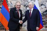 「旧ソ連構成アルメニアに選択要求　ロシア大統領、外交方針で」の画像1