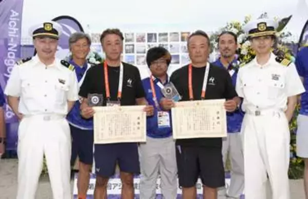 海に転落男性、水上バイクで救助　アジア大会のサーフィン関係者