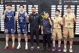 「馬場雄大「また新しい歴史を」　Bリーグ決勝前日会見」の画像1