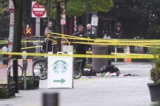 米ホワイトハウス近くで発砲　大統領警護隊が対応、2人負傷か
