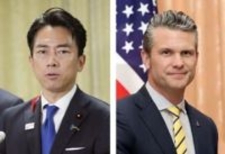 レーダー照射「緊張高める行為」　ヘグセス氏、小泉氏と電話会談