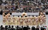 「稽古総見、霧島はまずまずの内容　大の里は相撲取らず」の画像1