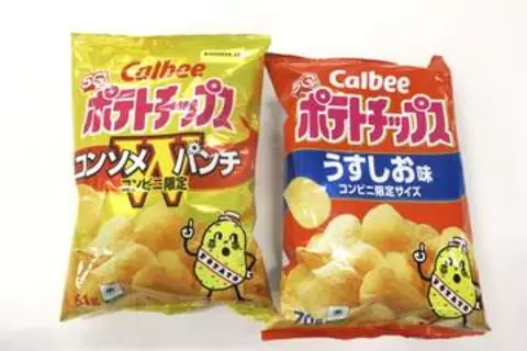 カルビーのポテチ袋、白黒2色に　ナフサ不足影響か、近く正式発表