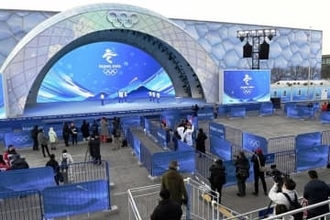マスクなしでメダル授与へ　北京冬季五輪で、IOC