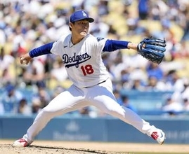 山本、10奪三振で無失点　大谷右前打、今井は3敗目