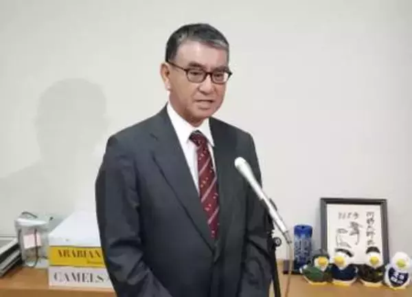 河野太郎氏、消費減税に反対　給付による対応主張