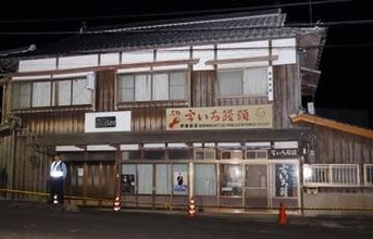 無施錠の裏口から侵入か　山口・製菓店の男性死亡