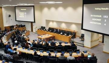 パレスチナまたビデオ演説へ　国連総会、米がビザ発給拒否