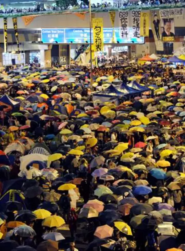 【独自】中国、雨傘デモ軍介入準備に言及　機密文書、一国二制度下の香港