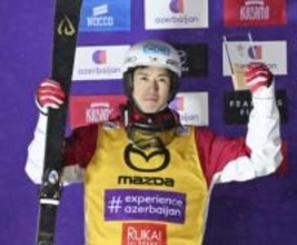 堀島行真が2位、島川拓也6位　スキーのモーグルW杯第2戦